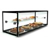 Vitrina neutra Cristal doble piso