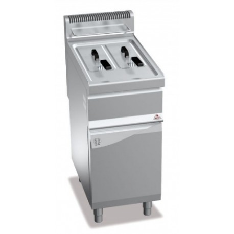 Freidora a gas modular 7+7 lts