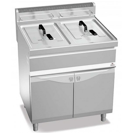 Freidora a gas modular 7+7 lts