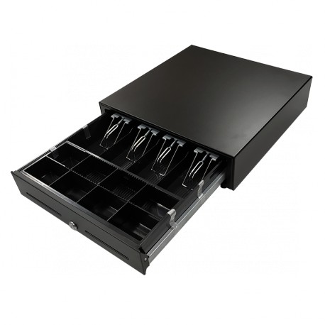 Cajón Portamonedas Eléctrico Color Negro de 41 cm