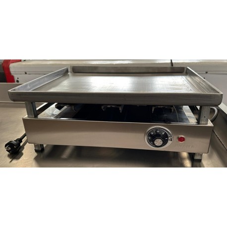 Plancha eléctrica acero esmerilado
