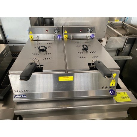 freidora eléctrica para alquilar de 10+10l