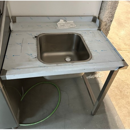 Mesa de entrada para lavavajillas de cúpula