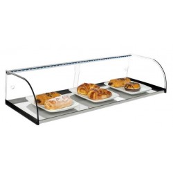 Vitrina neutra 1 piso acero inox - OCASIÓN