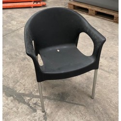 Silla de Aluminio y polipropileno