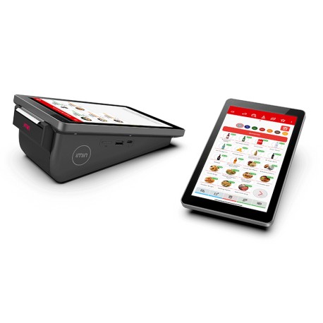 TPV Android 8", iMIN, M2 MAX, con impresora, batería y software