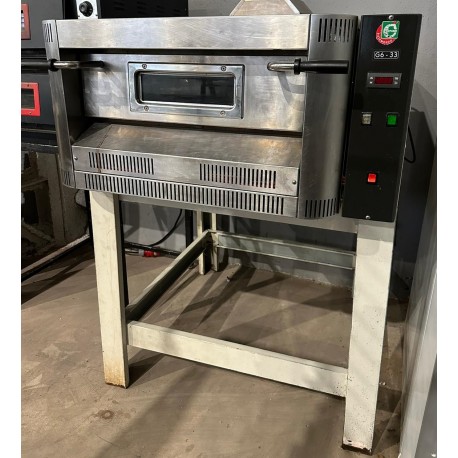 Horno pizzas a gas con soporte - OCASIÓN