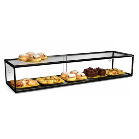 Vitrina expositor neutra Cristal recto 1piso