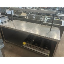 Mesa expositora con protección Celaya- OCASIÓN