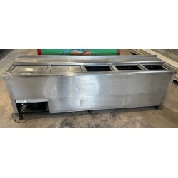 Botellero acero inox de 2500 mm 4 puertas- OCASIÓN